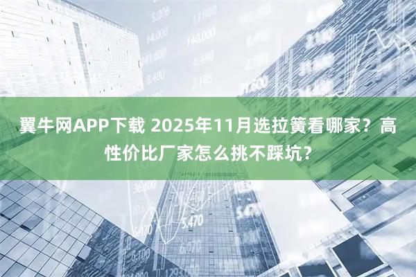 翼牛网APP下载 2025年11月选拉簧看哪家？高性价比厂家怎么挑不踩坑？